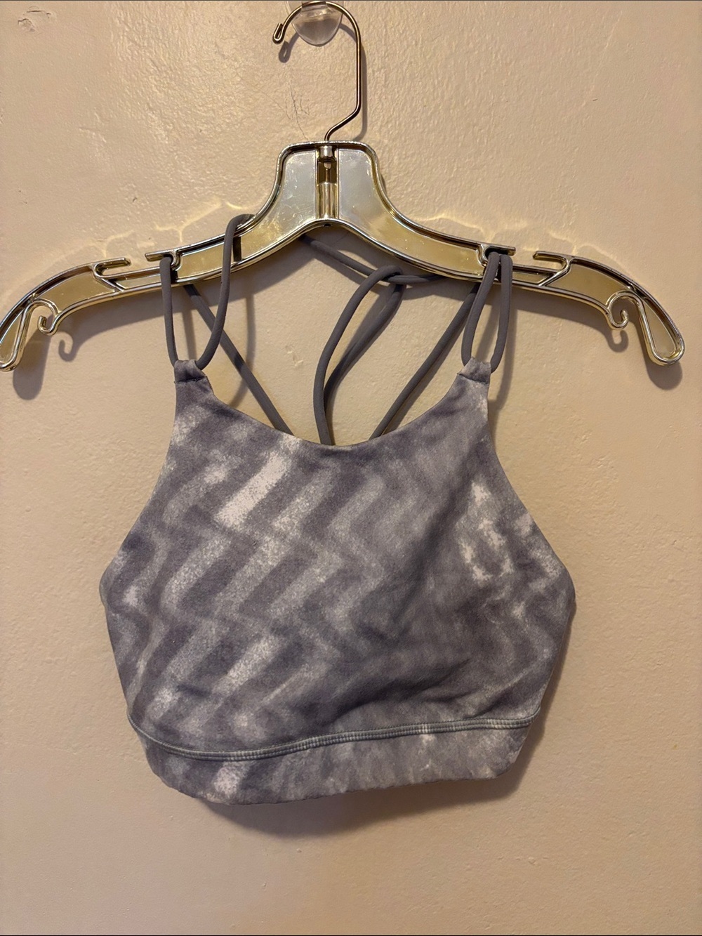 lululemon athletica High-Neck Tie-Dye Bralette - Gray
